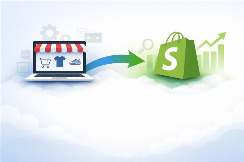 Generated image_ Online store transition to Shopify